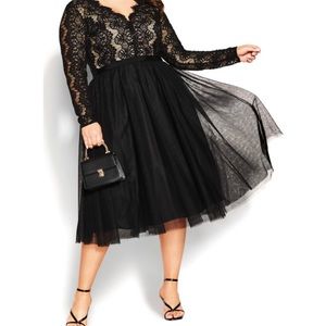 City Chic- Rare Beauty Dress.